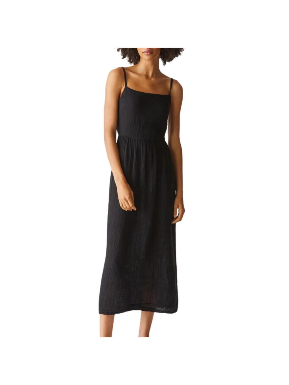 EUC Michael Stars Women's Allora Gauze Dress Black, Size Large